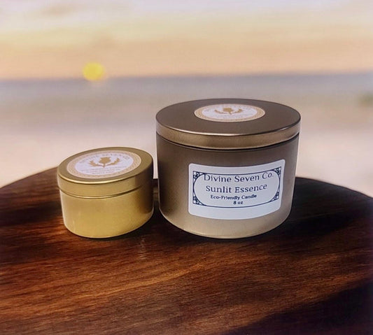 Sunlit Essence Vegan Candle